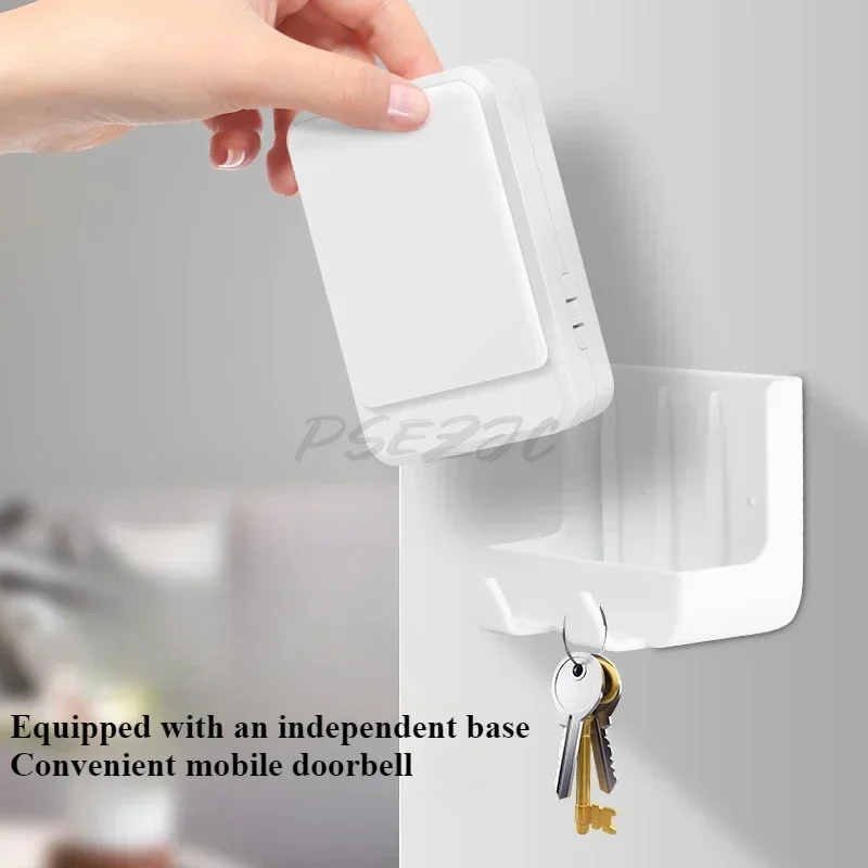 Sound and Light Doorbell Remote Strong Light Flashing Deaf Mute Elderly Service Call Machine Silent Wireless Remote Control