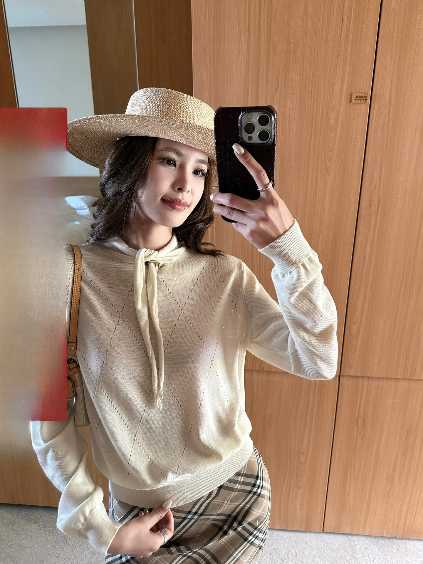 

Женский трикотажный пуловер Xzichic Breathable 00% LAMRNS с длинными рукавами и круглым вырезом, повседневный, укороченный дизайн