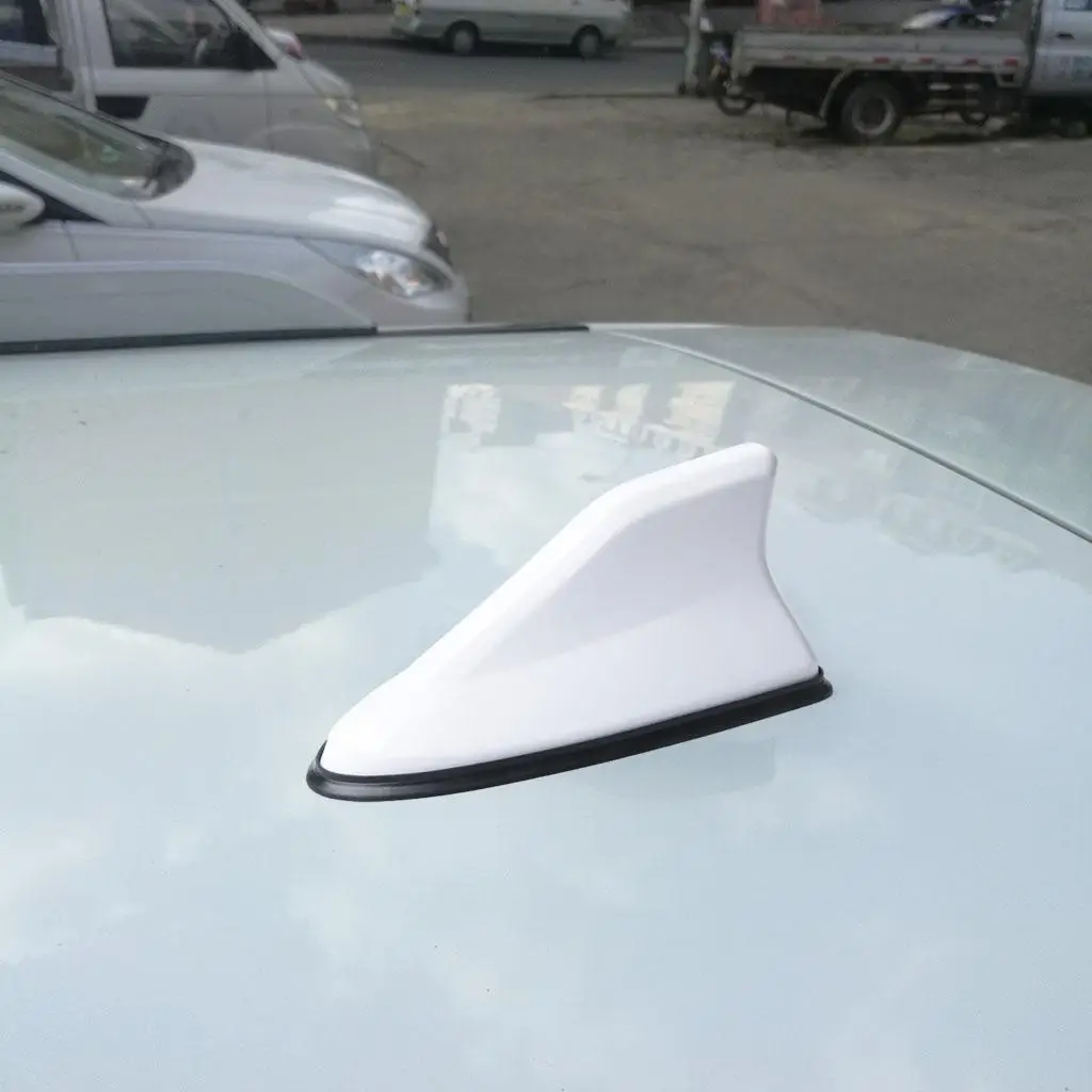 2-6pack Shark Fin Antenna Universal Car Decorative Waterproof Auto