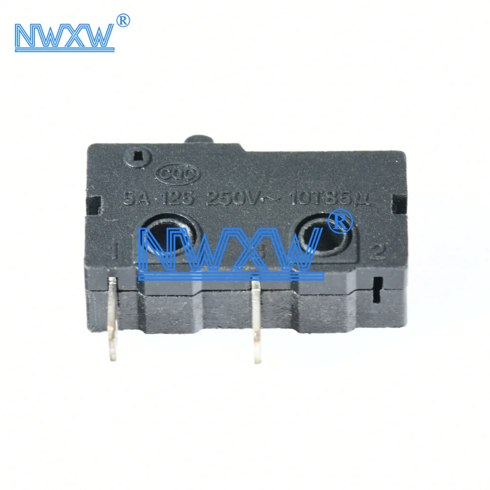 KW12-A-1 handleless press on/2-pin normally open press on 5A 125V travel limit switch contact button