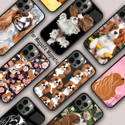Cavalier King Charles Spaniel Dog Magnetic Phone Case For APPLE iPhone 17 Air 16 14 13 12 Pro Max 15 Plus Wireless MagSafe Cover