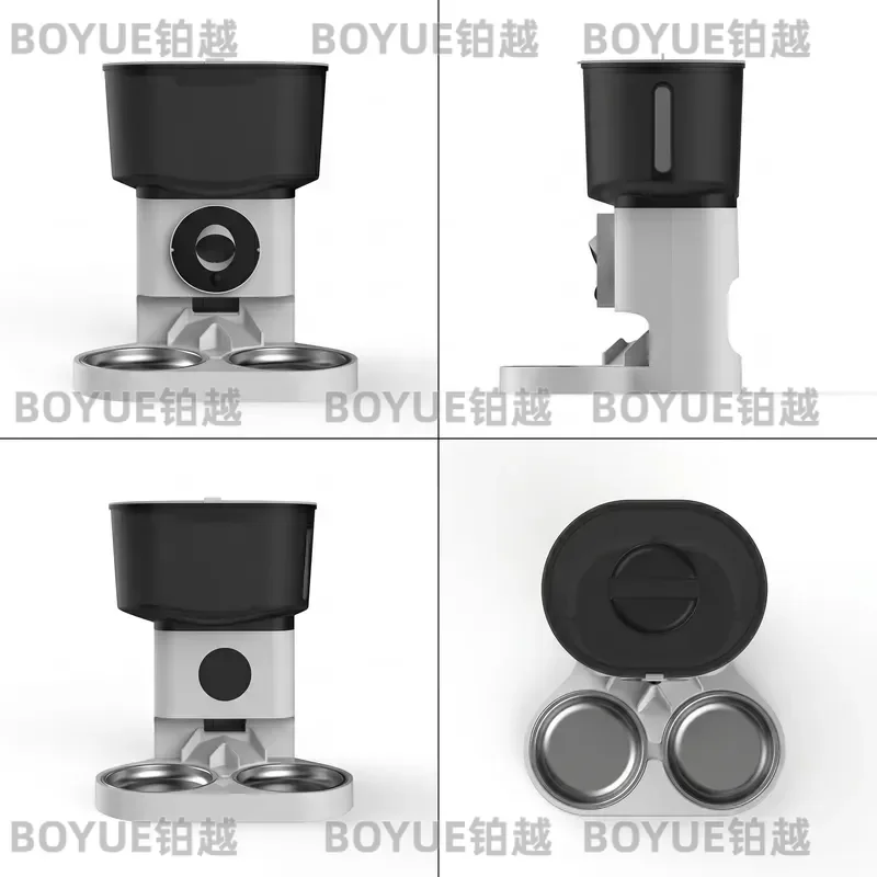 for Multi-color Custom Durable 2-in-1 Smart Pet Feeder 7L Large Capacity HD Camera APP Control Automatic Food Dispenser