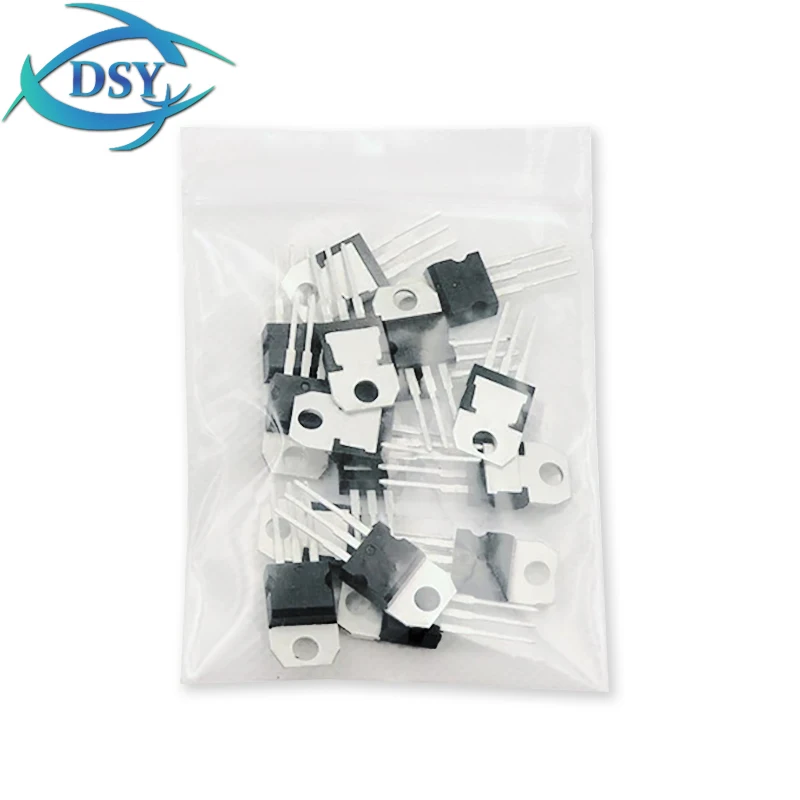 16PCS TO-220 Transistor Assortment Kit 7805 7809 7812 7815 7905 7909 LM317 L7912 LM317T DSSUPPLY 8Value*2PCS Voltage Regulator