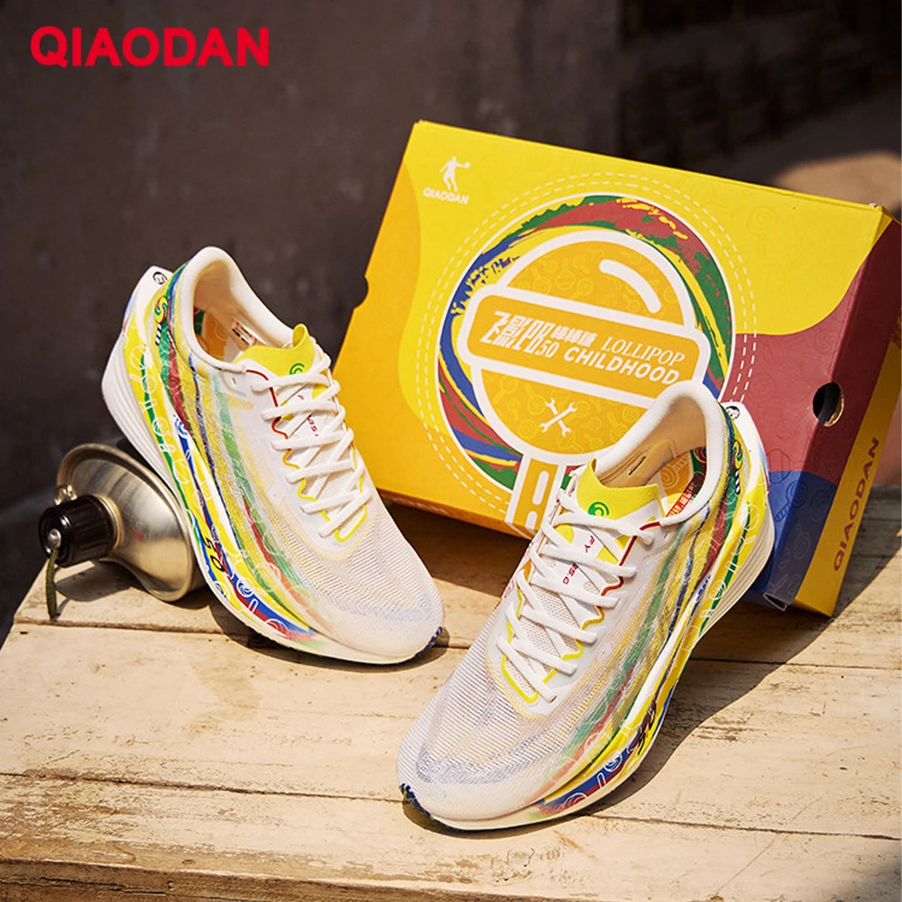 QIAODAN Feiying PB5.0 Men's Carbon Plate Running Shoes 2026 Marathon Racing Sneakers Shock Absorbing Sports Shoes QDB023252299