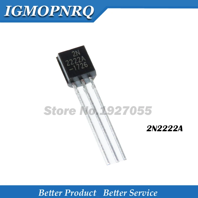 50PCS 2N2222 2N2222A TO-92 TO92 2222A Transistor New