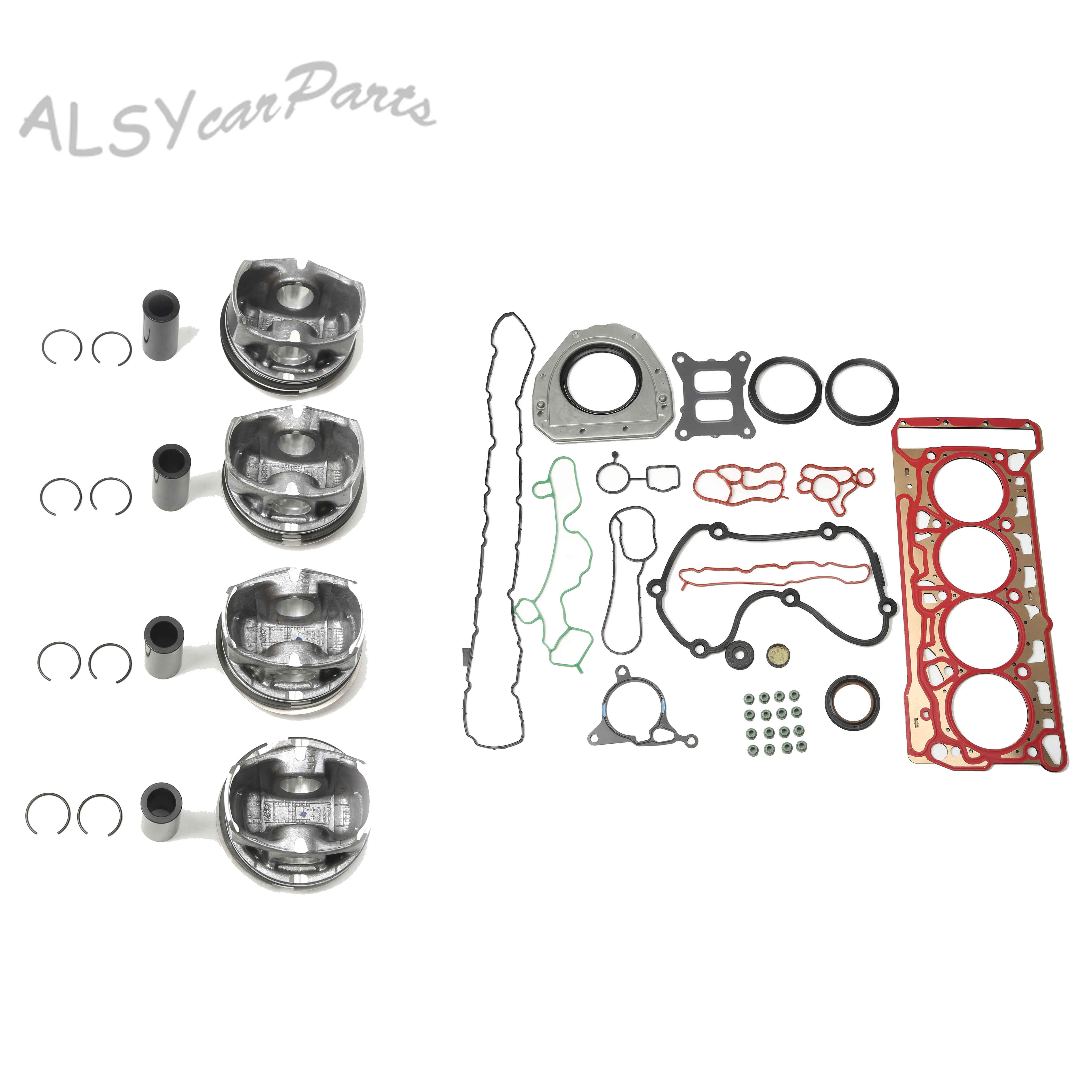 Engine Repair Kit Pistons and Gaskets For AUDI A4 B8 A5 Seat EXEO ST Skoda SUPERB II VW GOLF VI CC B7 06K107065BF 06K103383K