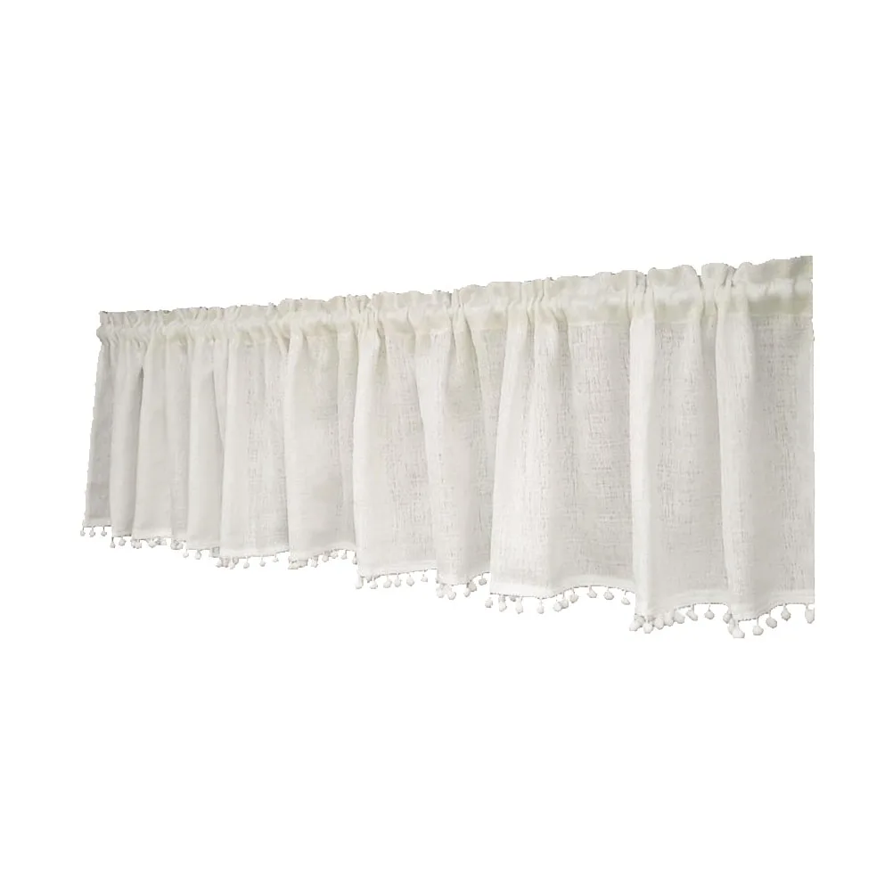 

1pc Short Curtains Home Window Curtain Bedroom Window Short Curtain Drape Nursery Living Room Home Drape Curtains Elegant