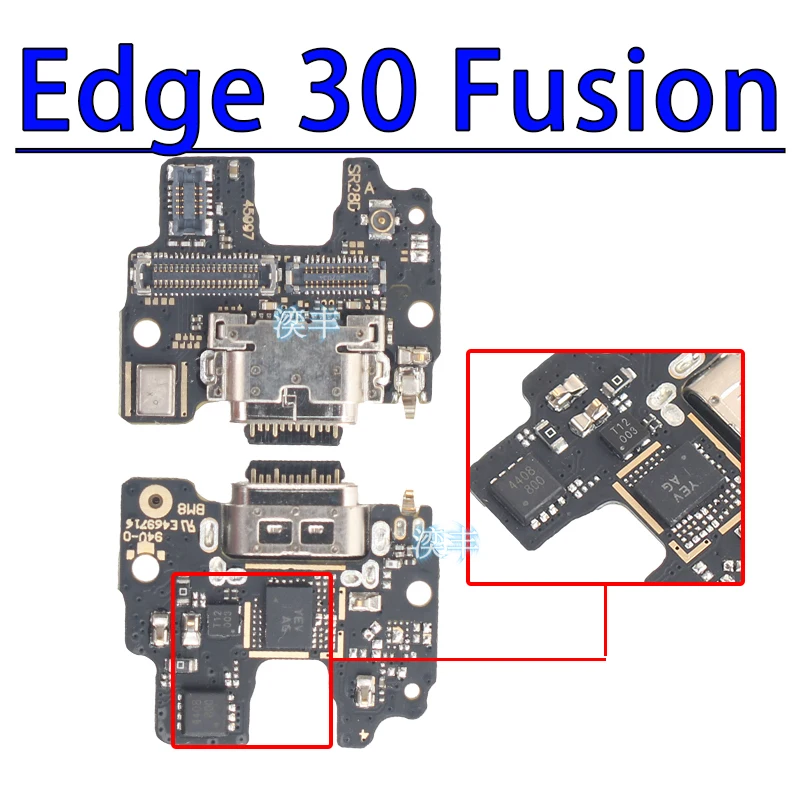 Usb Dock Charger Connector for Motorola Moto Edge + 20 30 Pro Neo Ultra Fusion Plus Lite 2020 2021 Charging Board Flex Ports