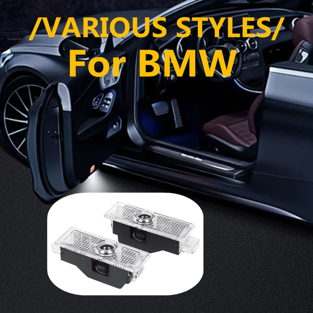 New LED Car Door Interior Welcome Projector Light Accessories For BMW Z4 E85 E90 E91 E92 E93 F30 E60 E61 F07 F10 F11 F18 E81 E46