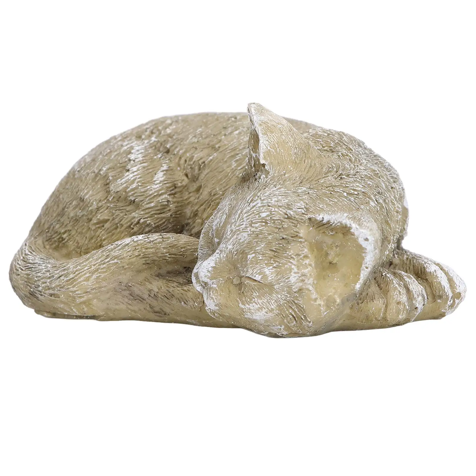 حجر تذكاري من الراتنج المقاوم للطقس للحيوانات الأليفة في الهواء الطلق لتزيين ساحة الحديقة #5