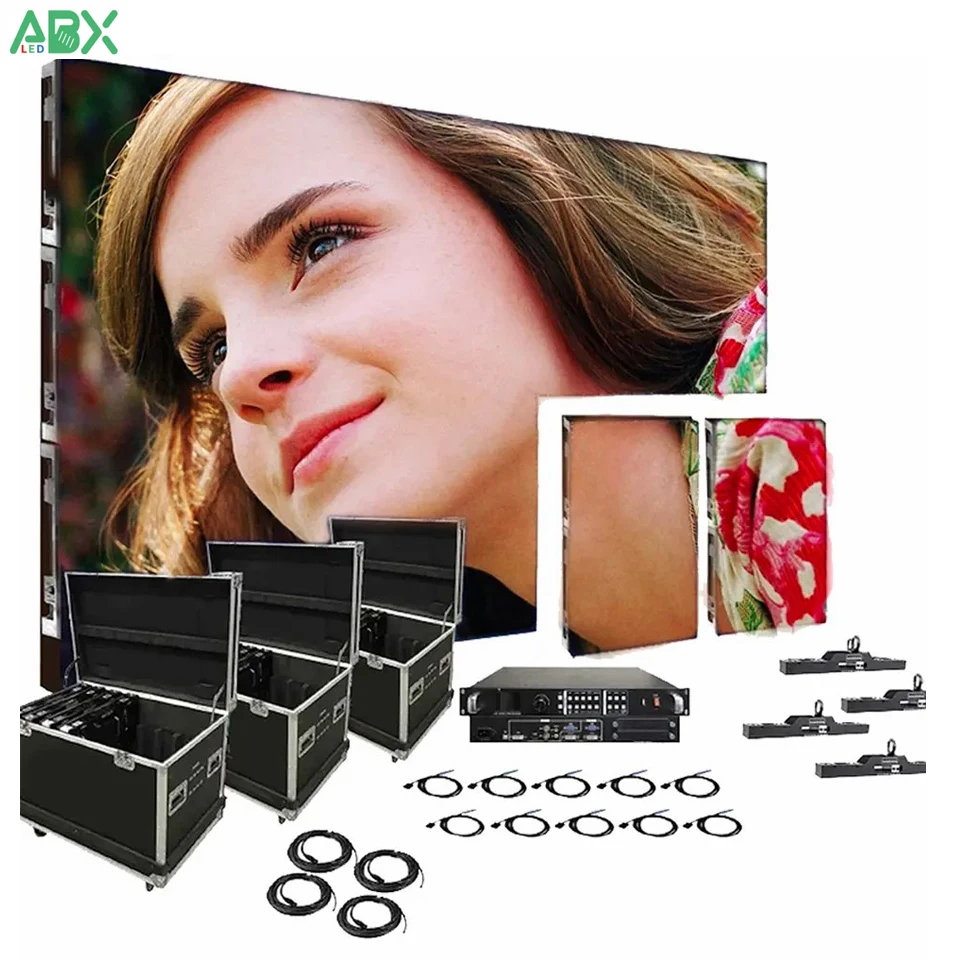 

Светодиодный видеоэкран 500x500 мм для наружного использования, полноцветный, водонепроницаемый, P2.6 P2.9 P3.91, для аренды, цифровая вывеска