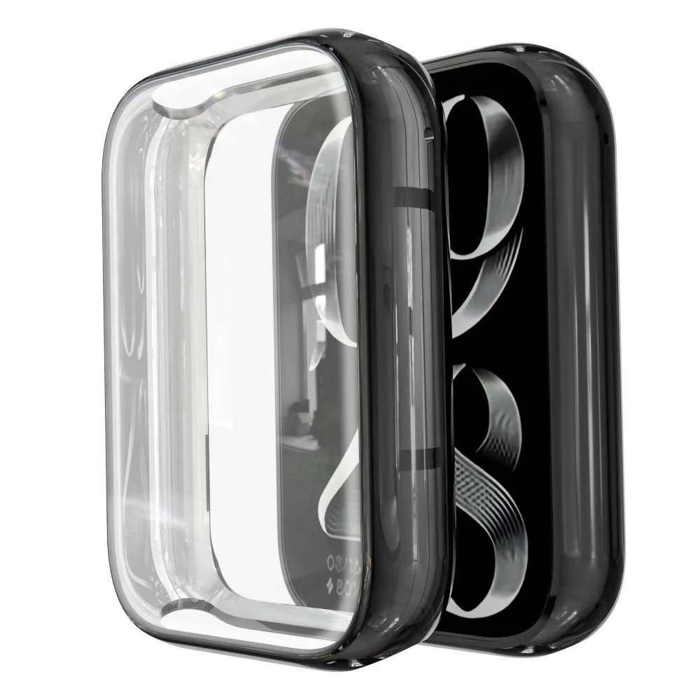 Suitable for Xiaomi Band 8 Pro protective case, electroplated tpu full cover watch case Xiaomi 8pro smartwatch protective case