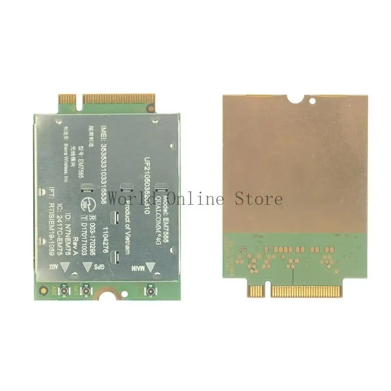 EM7565 4G LTE Módulo CAT12 Módulo NGFFS 600Mbps CAT12 NGFFS Módulo para laptop 87HC