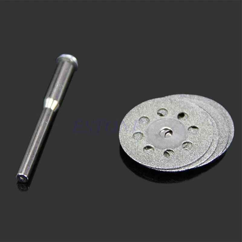 로드 로터리 다이아몬드 절단 디스크 디스크가있는 샤프 22mm 도구 용 E06B 5PCS 미니