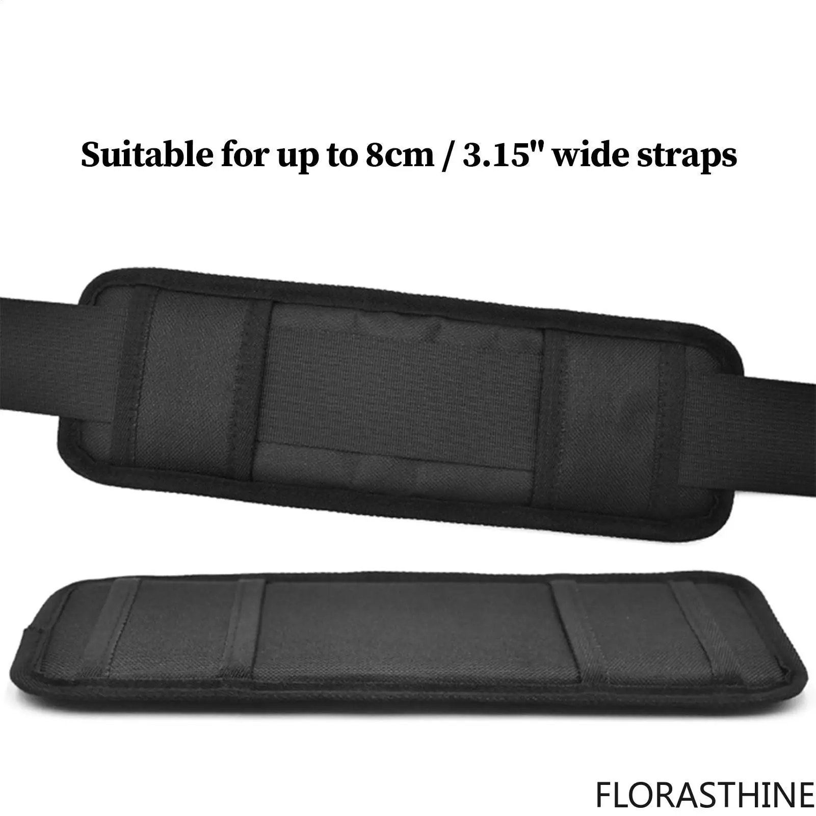 2 Pieces Tie Down Strap Protector Sleeve Kayaks Ratchet Strap Polyester Guard Adjustable Pad for Car Boat Trailer Deck Marine