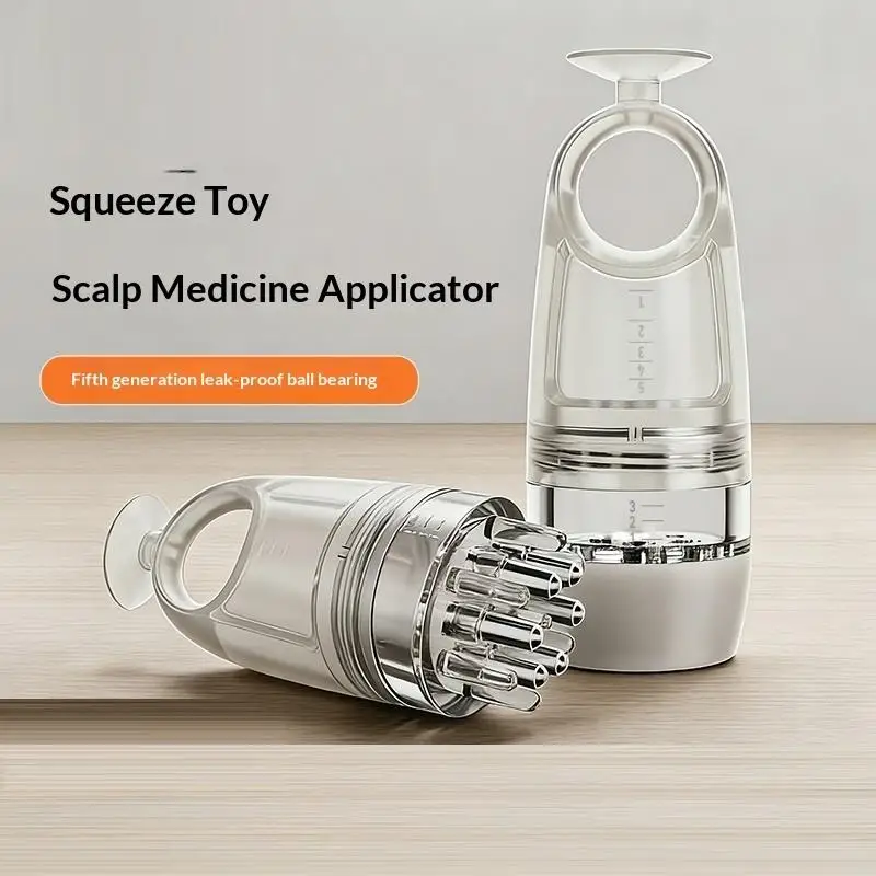 Scalp Applicator Apply Medicine Liquid Comb Massage Comb Essential Oil Liquids Guiding Massager Anti Hair Loss Scalps Care Tools