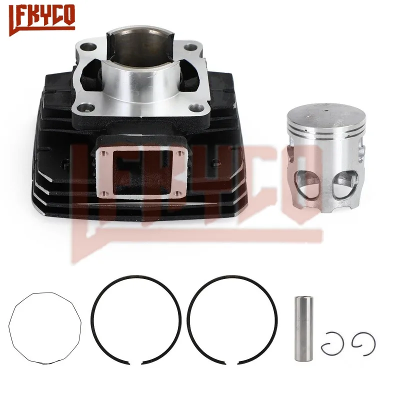 

Motorcycle 58mm Engine Cylinder 135CC Piston Gasket Ring Kit Motor for Yamaha RX 135 RXK RX-King Motoblock ATV Equipment Parts