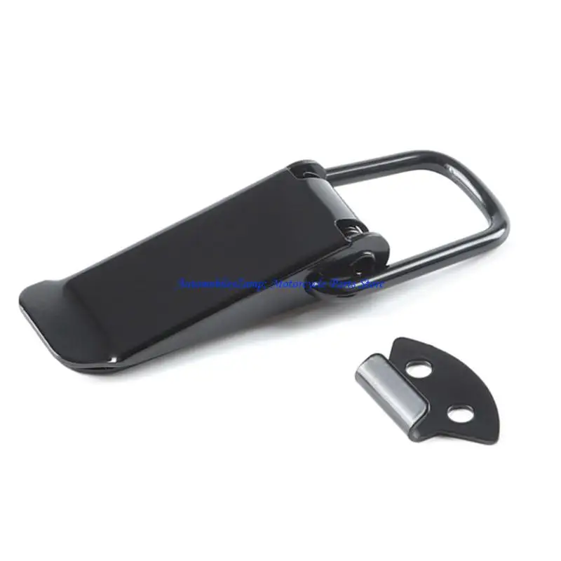 H7BD 2 Pack Car Bumper Security Hook Lock Clips set Quick Release Hook Clips for Universal Car Trunk Car Accessories Durable
