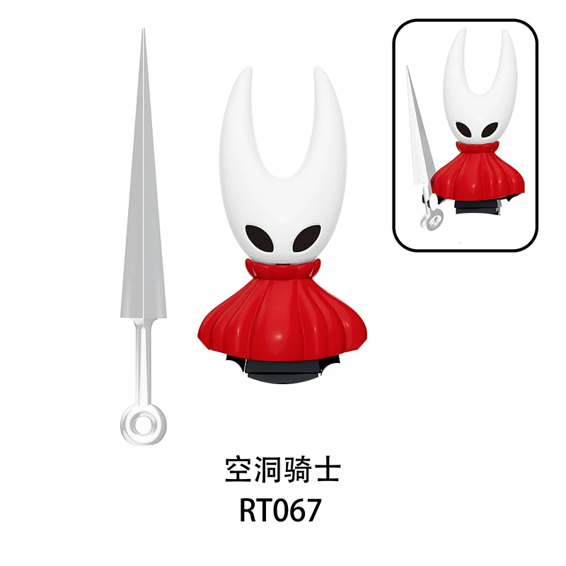 RT067Hollow Knight Bricks Arthas Kratos bloques de construcción Mini figuras de acción minifiguras regalos educativos de Navidad para niños