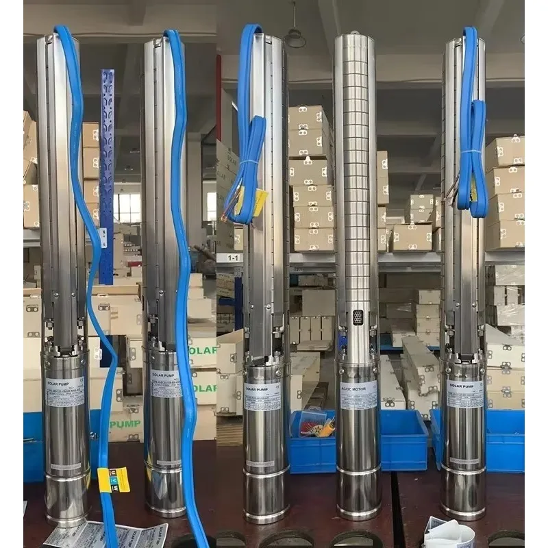 

1500W 2HP High-Pressure Solar Submersible Pump – DC Hybrid Water Pump with SS304 Impeller for Agricultural Irrigation