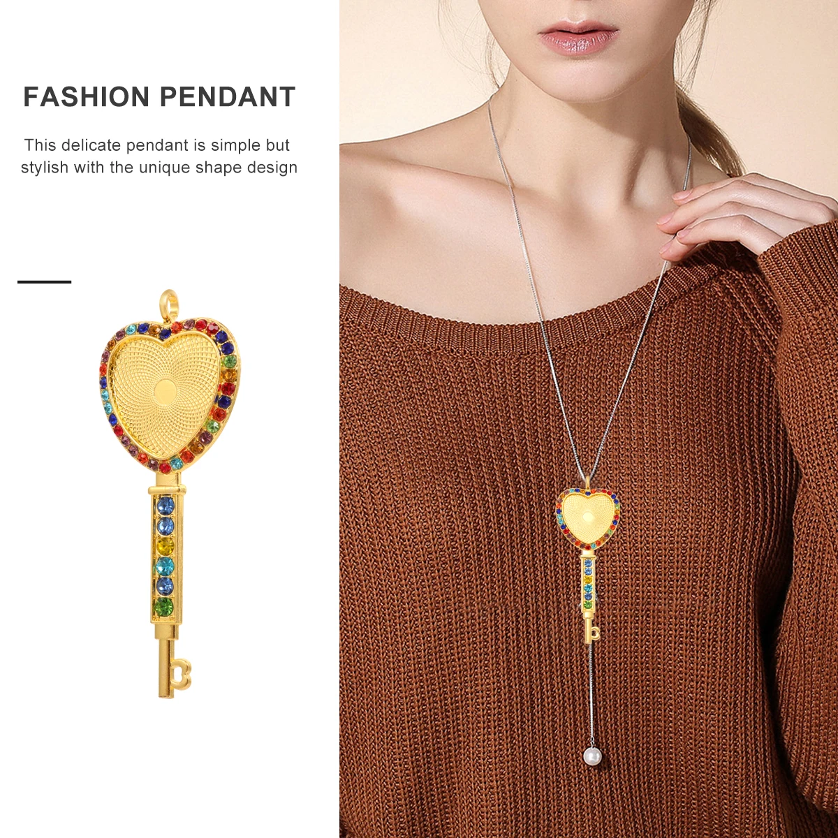 

10pcs Alloy Pendant Charm Diy Jewelry Making Accessories Fashion Necklace For Women Birthday Party Keychain Scrapbooking Metal
