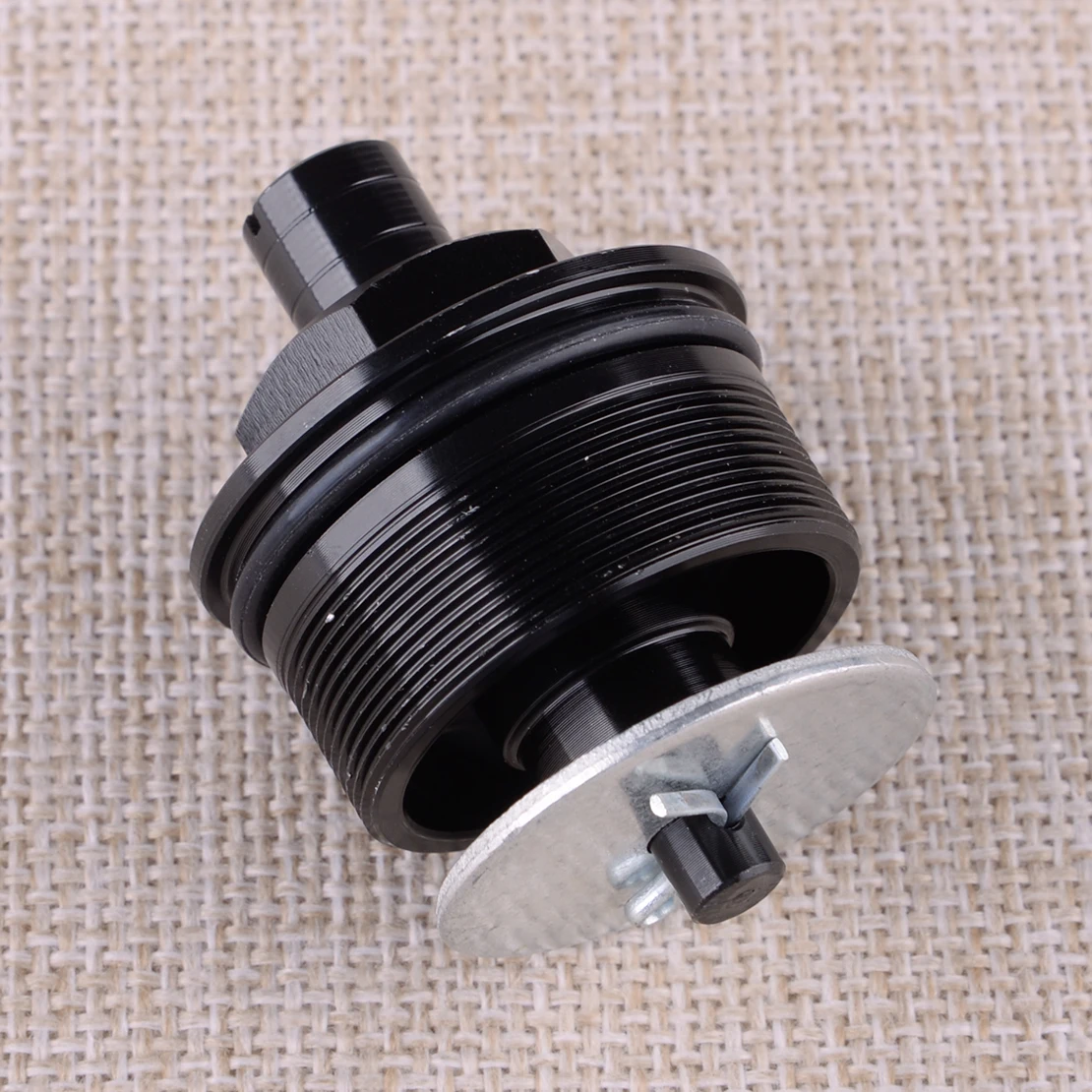 Pair Front Fork Preload Adjustment Caps Fit for Suzuki DR650 1990-2021