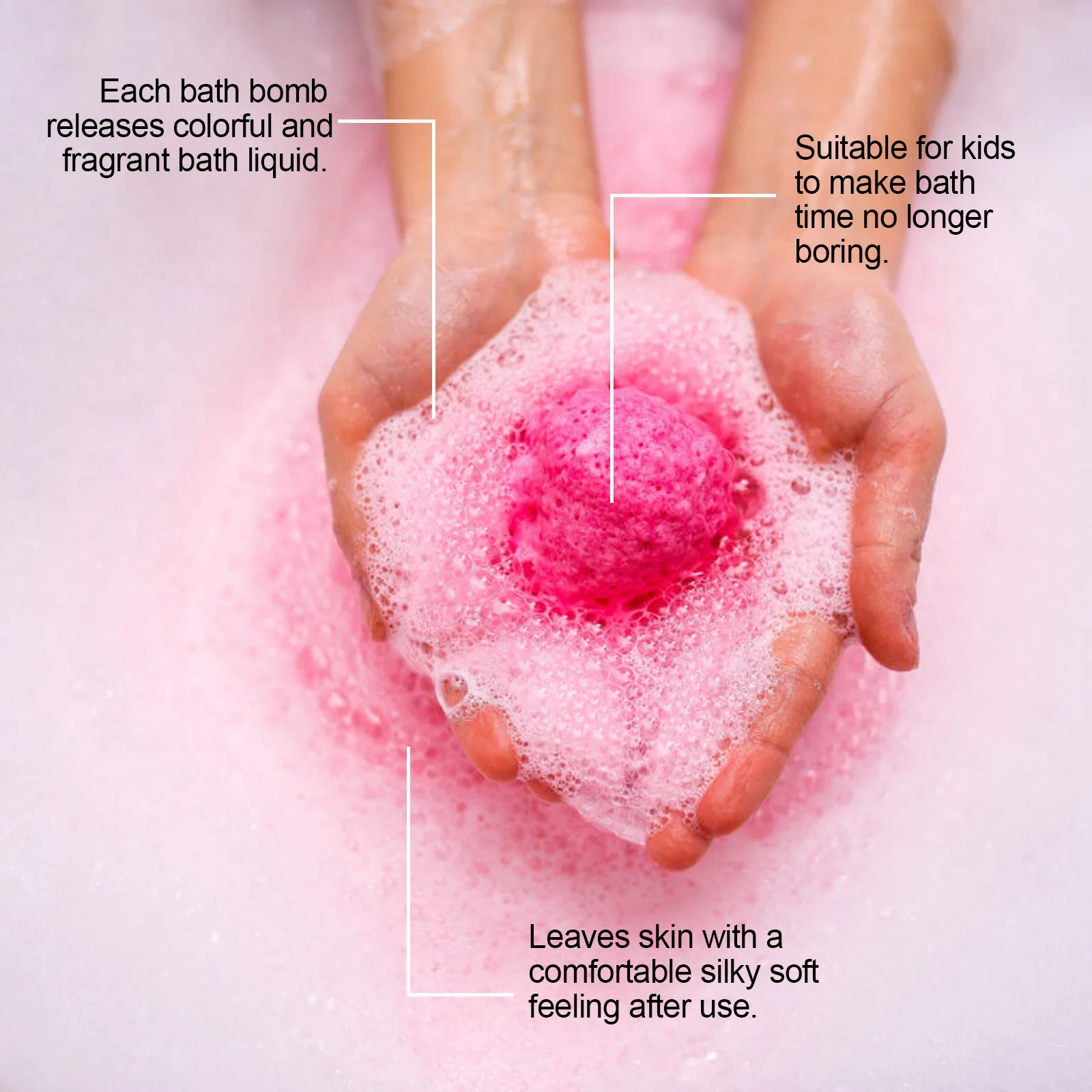 Kids Bath Bombs Toy Surprise Bombs Colorful Bubbles Surprise Ocean Cleanse the Skin and Leave Fragrance Children Gift Set image 4