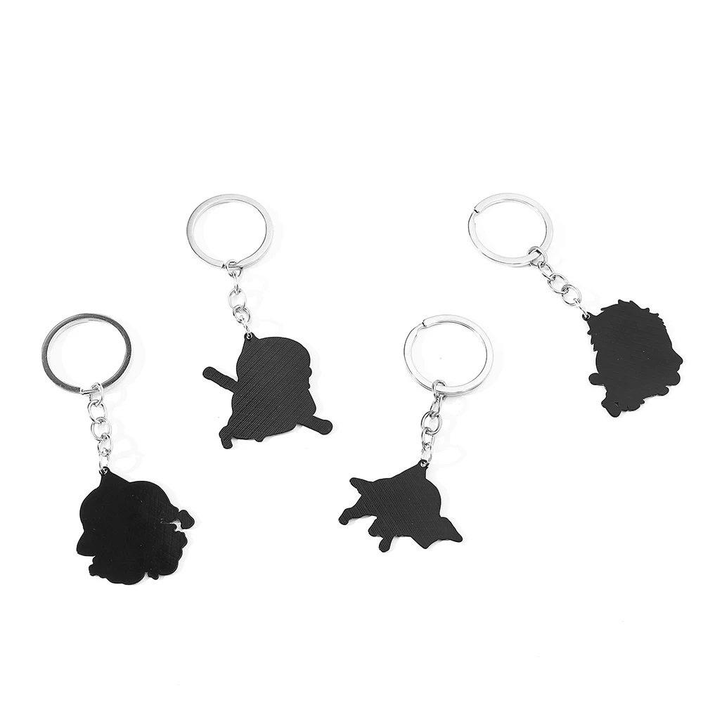 Anime Keychains for Kids, Action Figure Statue Model, Toys Gifts,
