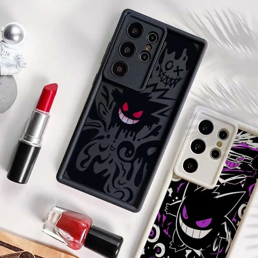 Phone Cover Case for Samsung Galaxy S26 Ultra S21 S22 S20FE S23 FE S24 Plus S24Ultra S25 Edge S25 Pokemon Cool Gengar