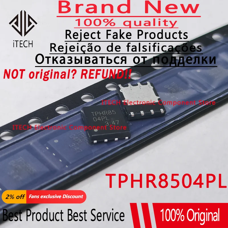 10PCS/Lot TPHR6503PL TPHR8504PL TPHR9003NL QFN-8 New Original Silicon N-channel Trans MOSFET TPHR6503PL.L1Q TPHR9003NL L1Q