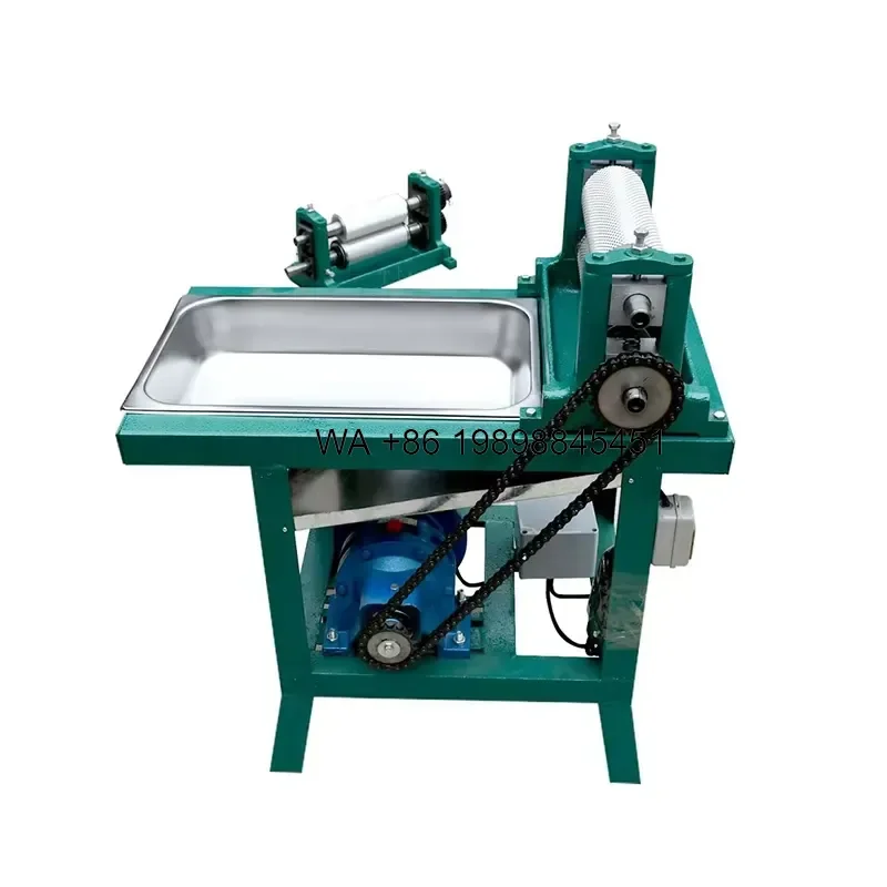 Wmwmnu for New Automatic Beeswax Foundation Sheet Manual Bee Wax Comb Base Rolling Maker for Beekeeping Hive Frame