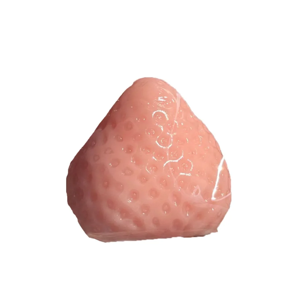 Giocattoli divertenti Simulazione Fragola Giocattolo da spremere Silicone 3D Fragola Pizzico Giocattolo TPR Morbido Cartone animato Agitarsi Giocattolo Per Bambini