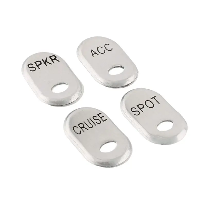 Multi-Purpose Motorcycle Rocker Panel Switch Button Covers For Davidson Touring Road Glide FLHT FLTR 1996-2013