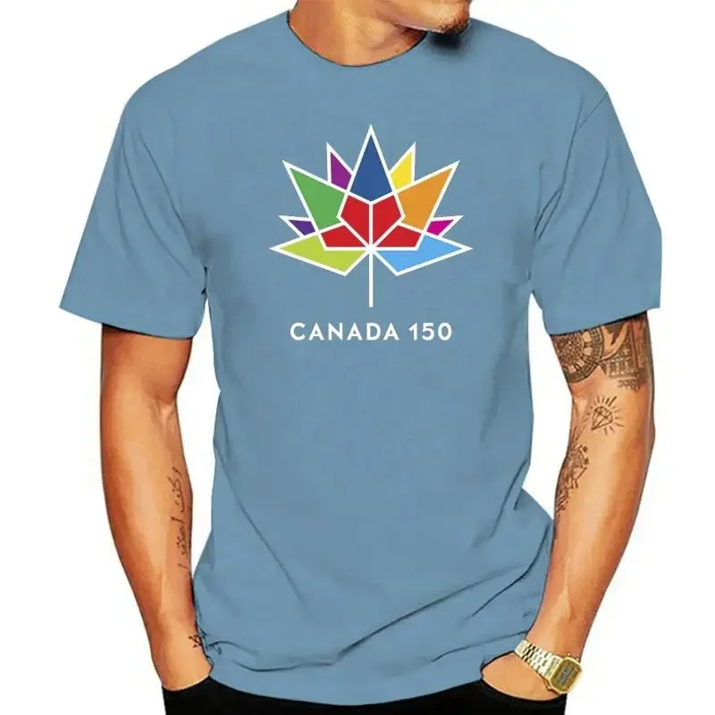 

Men T shirt Canada 150 anniversary women T-shirt