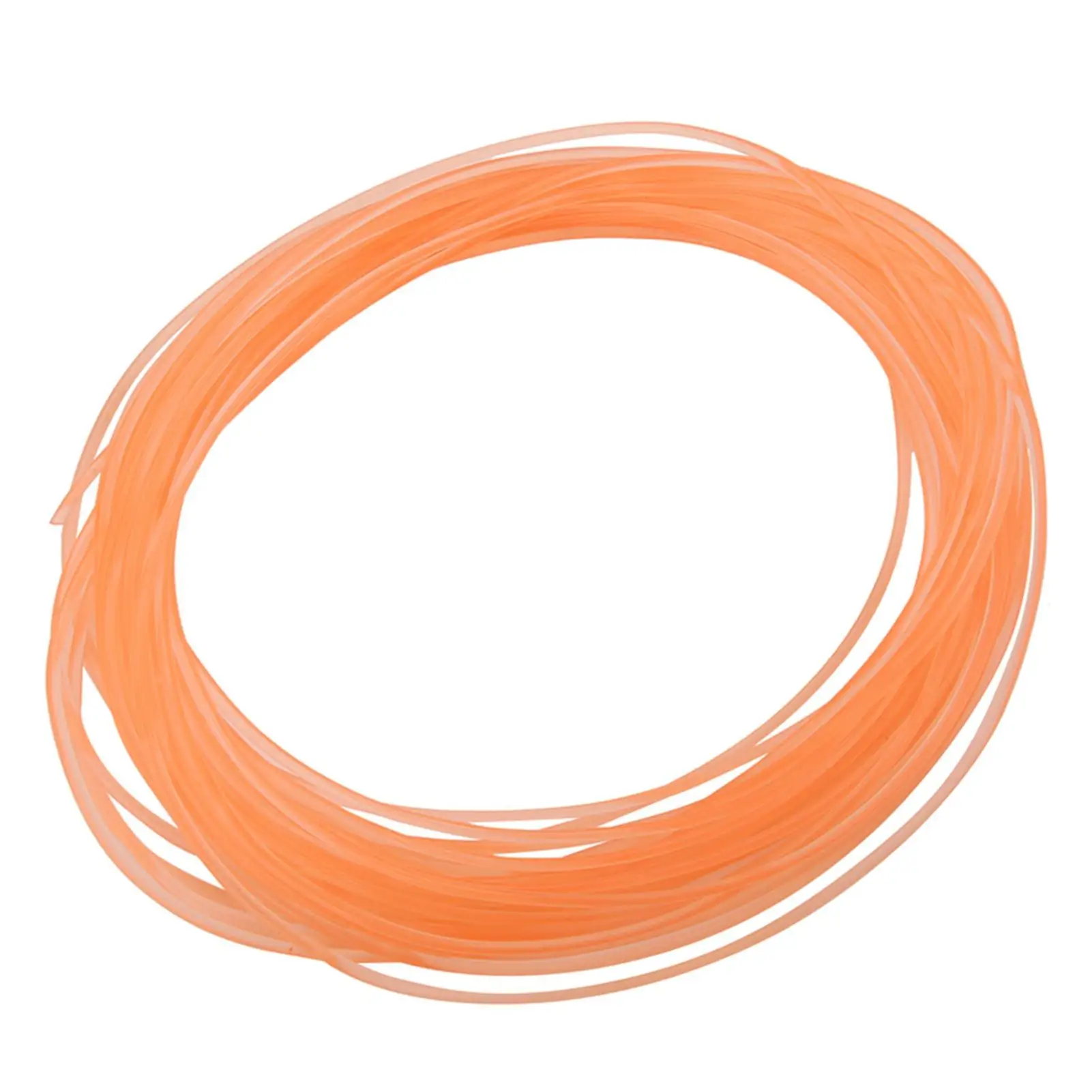 

Оранжевый гладкий полиуретановый круглый ремень из полиуретана для трансмиссии привода (4 мм * 10 м)