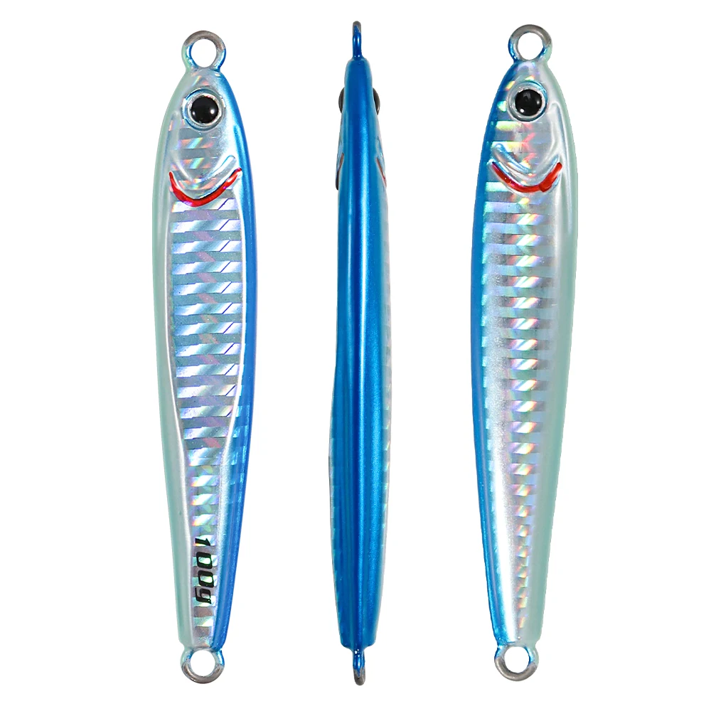 

High Density Tungsten Metal Jig 100g 150g Tungsten Jig Saltwater Fishing Lure for GT and Tuna Fish