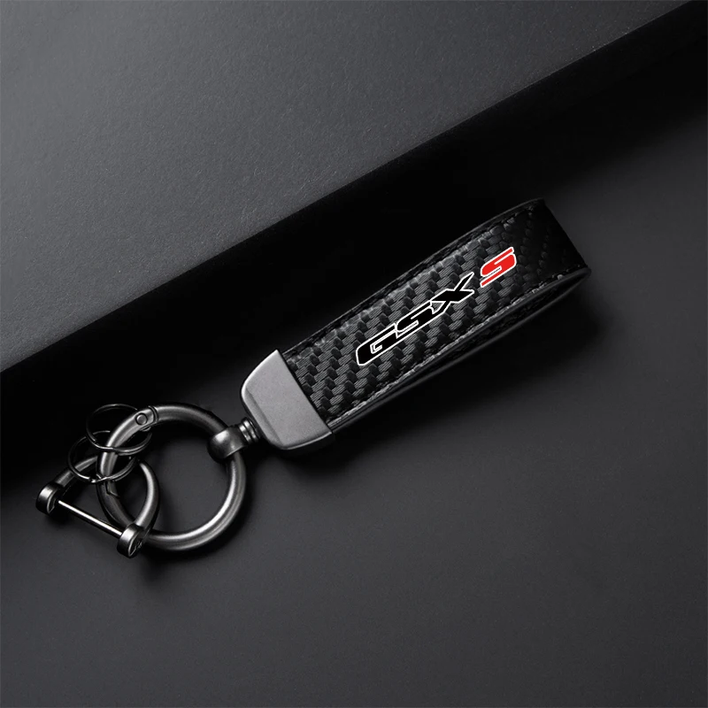 High-Grade leather Motorcycle Keychain Holder Keyring For SUZUKI GSX-S 1000 GSXS 750 GSX S 1000 F Accessories image 2