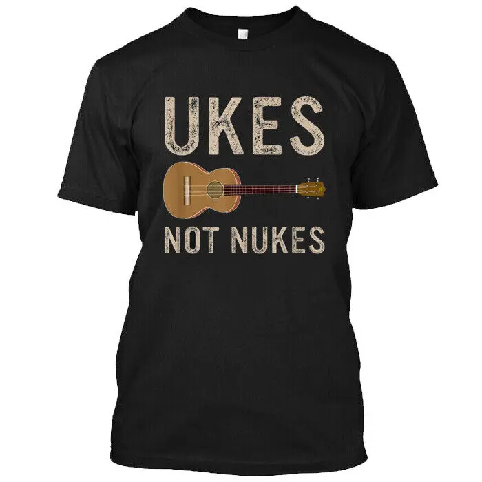 New Design UKES NOT NUKES Classic Premium T-Shirt  High Quality 100%Cotton Short Sleeve