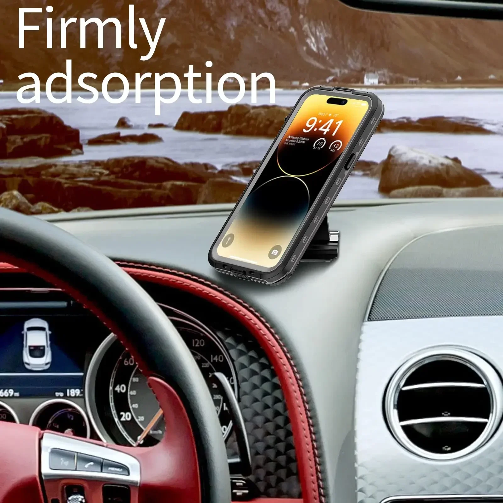 Magnetic Case For iPhone 15 14 Pro Max Pro iPhone 13 Pro Max IP68 Waterproof Protector Full Body Protective Dustproof Phone Case