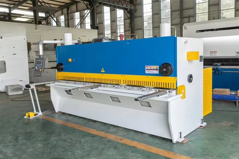 RAYMAX Hot Sale Manual Sheet Metal Shear Mechanical Guillotine Electric Plate Shearing Machine for Cutting Steel
