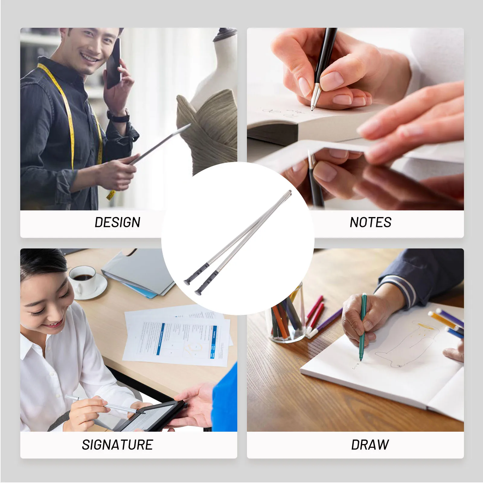 

Stylus Tablet Touch Screen Pens Capacitive for Pencil Multi-functional Universal