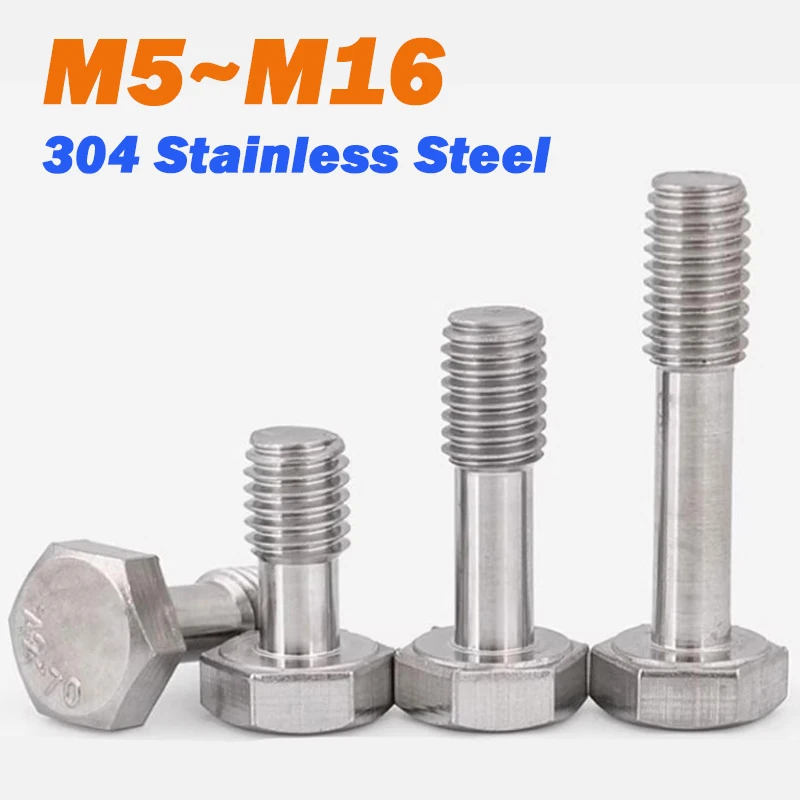 M5 M6 M8 M10 M12 M14 M16 304Stainless Steel Outer Hexagon Socket Head Anti Falling Screw Hand Tightened Non Loosening Bolt GB838