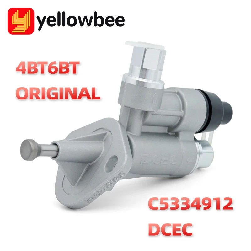 New Dongfeng Tianjin Tianlong Cummins engine oil pump 4BT6BT hand oil injector pump C5334912 Spare Parts Free Shipping