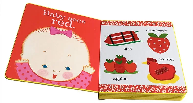 Baby's Colors,Baby Children's books aged 1 2 3, English picture book,9781416998211
