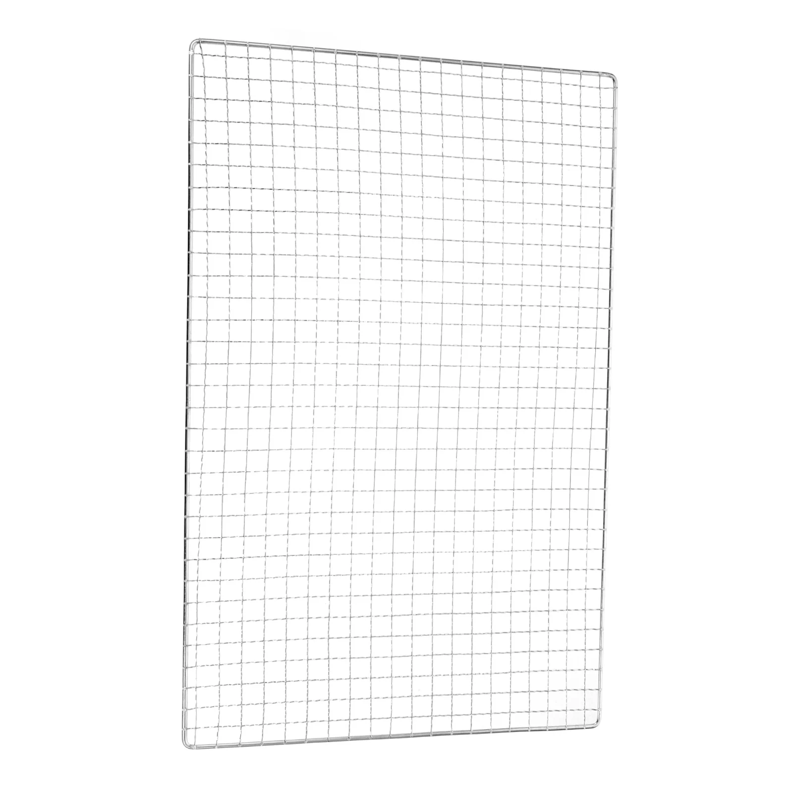 

Stainless Steel BBQ Mesh Grills Grate Tray Rack Skillet Pad Barbecue Tool Crochet