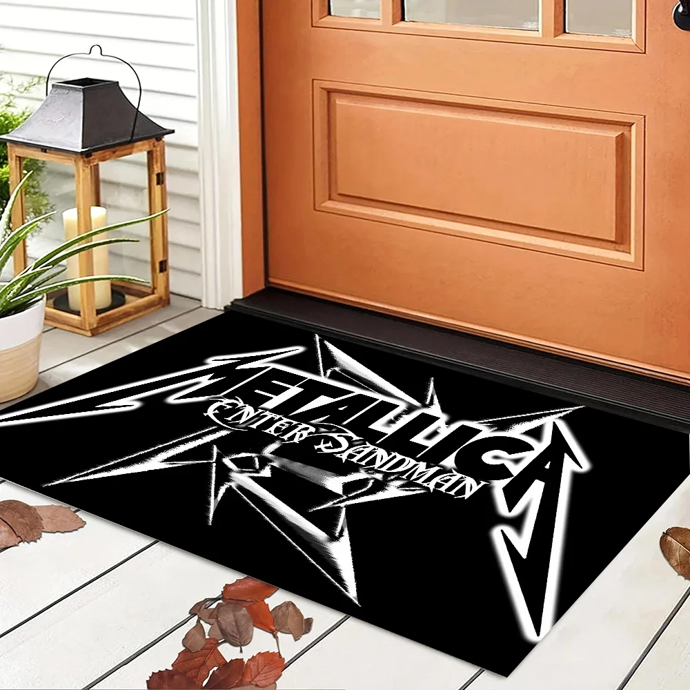 Kitchen Rug Metallica Bathroom Floor Mats Rug for Bed Room Floor Carpet for Bedroom Entrance Doormat Living Room Mat Rugs Foot