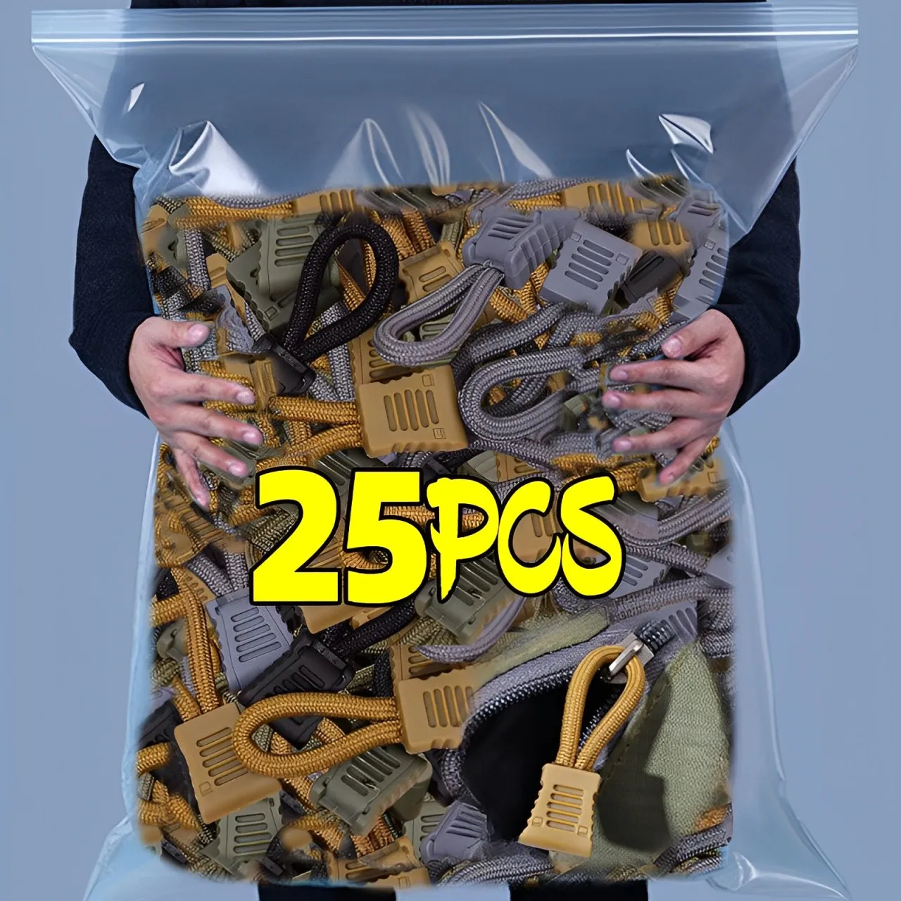 

5/10 шт. сменный зажим для застежки-молнии, съемник на конце, фиксатор веревки, шнур на молнии, пряжка, дорожная сумка, чемодан, рюкзак, уличный инструмент