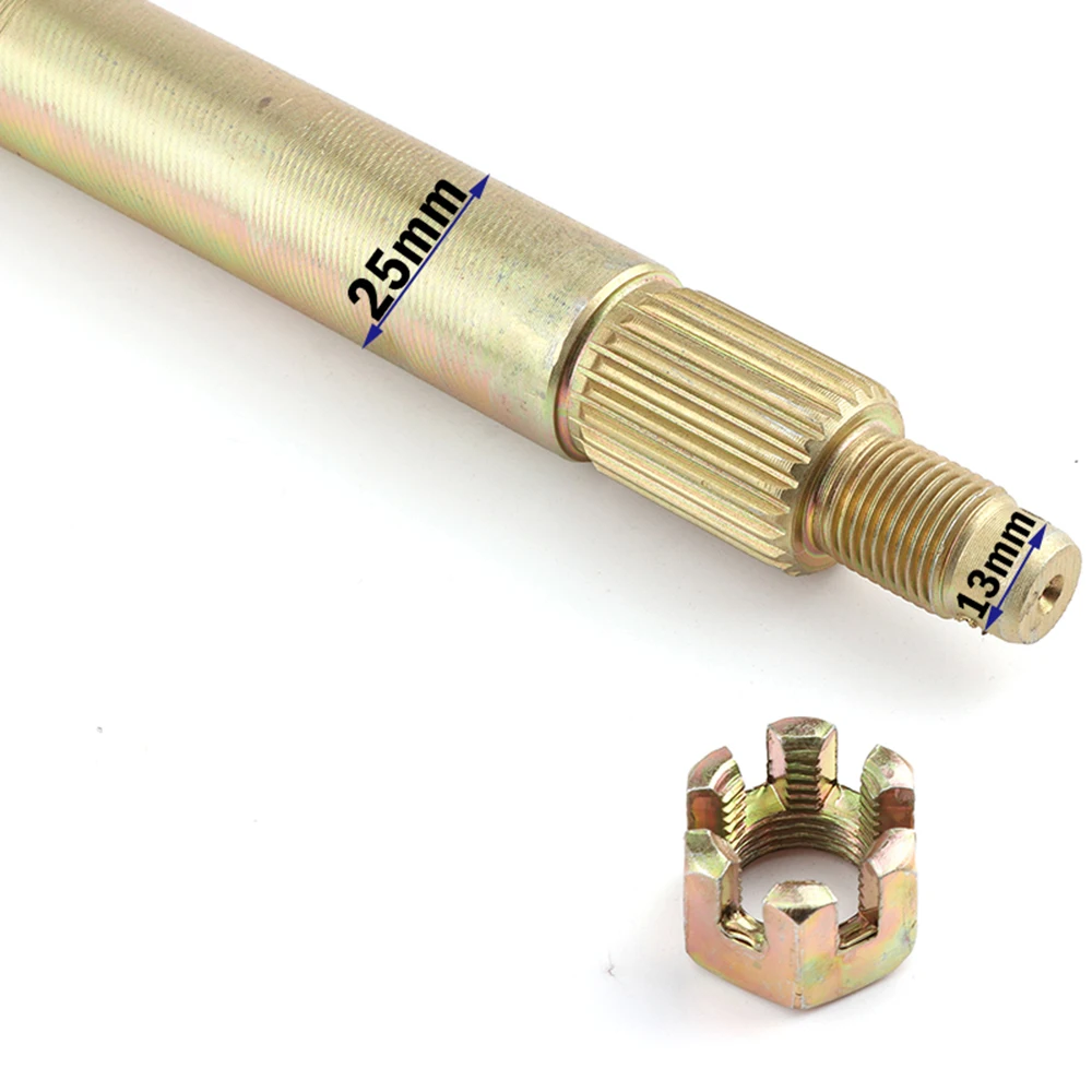 Heavy-Duty Go-Kart Axle Kit: Fits Mini ATV, QUAD & DIY Electric Bicycles (50cc-125cc)