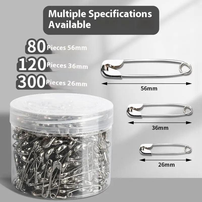 10-300PCS Curved Safety Pins 36MM Quilting Basting Pins Bent Safety Pins For Quilting And Knitting Handmade Sewing Accessories