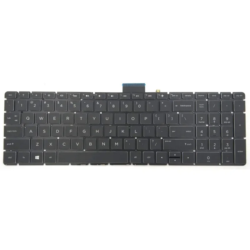 Imagem -02 - Teclado para Notebook hp Pavilion Power Backlit Eua 926893001 15-cb 15-cb010nr 15-cb024cl 15-cb035wm 15-cb041nr Novo